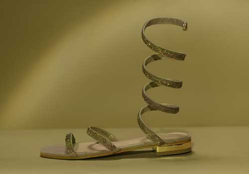 A super and studded sandal