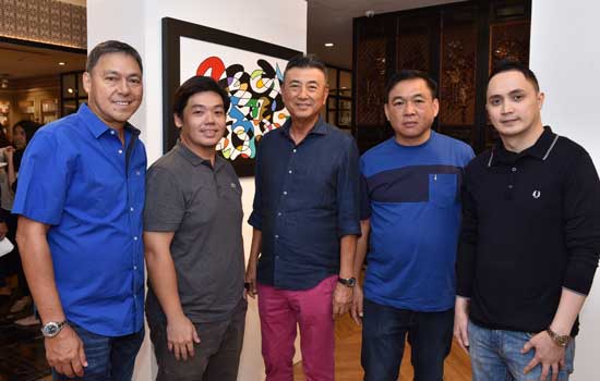 Maru Sotto, John Lopez, Peter Ong, Nelson Cheng and Lord Alvar