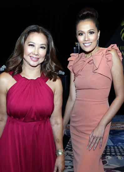 Korina Sanchez-Roxas and Irene Montemayor