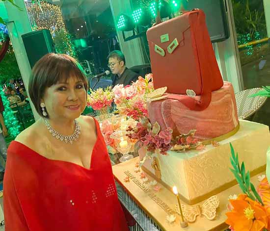 Birthday celebrant and showbiz icon Annabelle Rama 