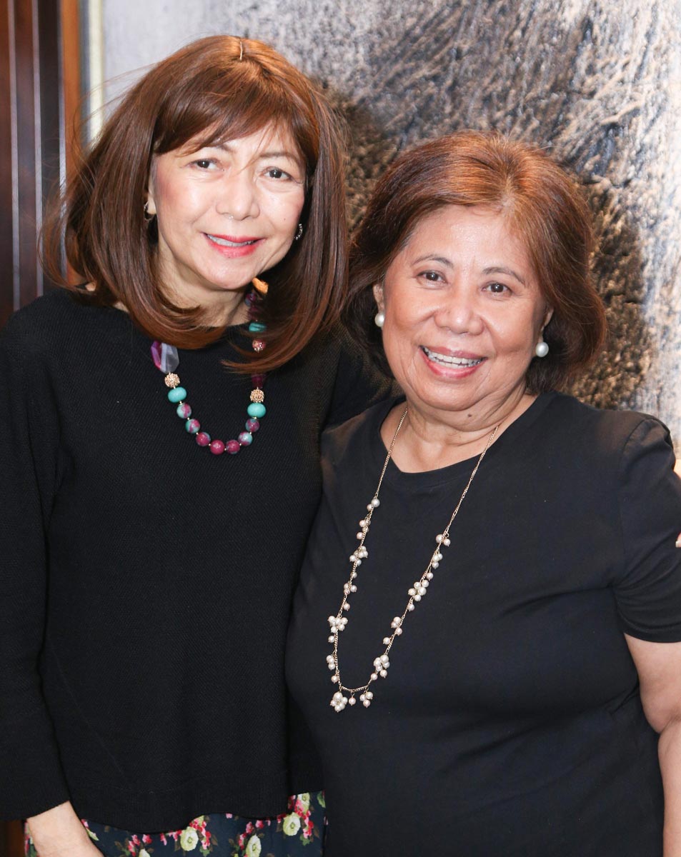 Amy Capili and Frieda Hizo