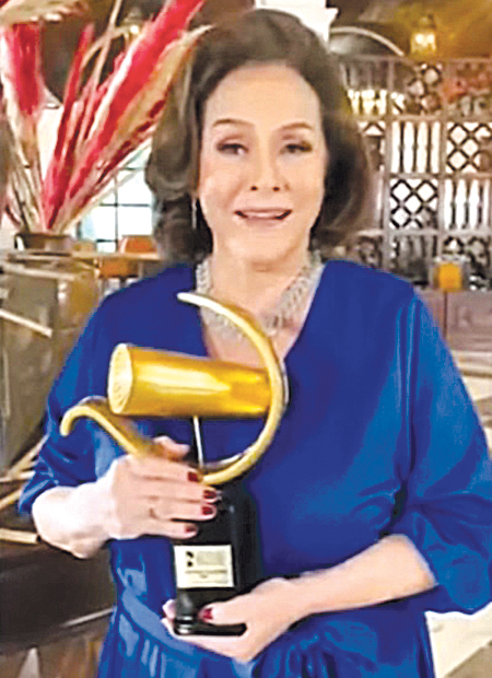 Pilar Pilapil, The Eddys Icon Awardee