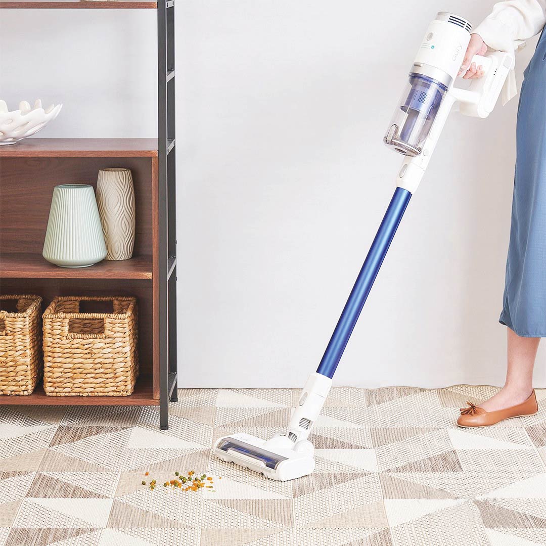 Clean with style with Eufy HomeVac
S11 Go, a cordless and lightweight
stick-vacuum cleaner that allows you
to maneuver into the corners and
around furniture