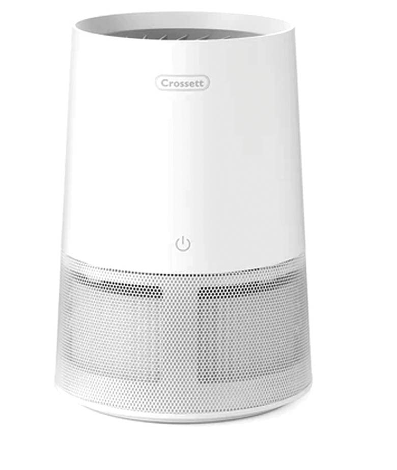 This Crossett
Air Purifier is
equipped with
HEPA filter that
ensures cleaner
air for your home.