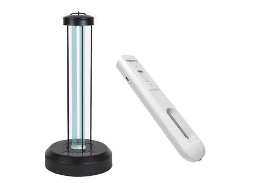 Sanitize and disinfect your home
with this Landlite UV- C Sterilizer
Portable Lamp and Pocket Stick.